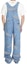 Shop GUCCI Blue Loose Fit Overalls with All-Over Letter Print and Zipper. 742592-XDCFU-4452
