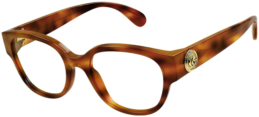 GUCCI Frame Kacamata Cokelat Butterfly Logo Bahan Acetate Daur Ulang. GG1411OK003 Buy GUCCI Frame Kacamata Cokelat Butterfly Logo Bahan Acetate Daur Ulang. GG1411OK003