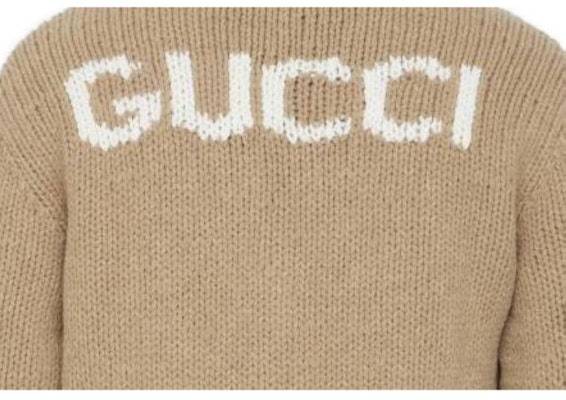 GUCCI Kardigan Rajut Lengan Panjang V-Neck Cokelat Solid 761541-XKDK4-2296 Details for GUCCI Kardigan Rajut Lengan Panjang V-Neck Cokelat Solid 761541-XKDK4-2296
