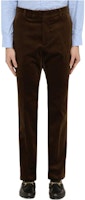 GUCCI Brown Straight-Leg Zipper Casual Pants 702094-ZALC6-2010 GUCCI Brown Straight-Leg Zipper Casual Pants 702094-ZALC6-2010