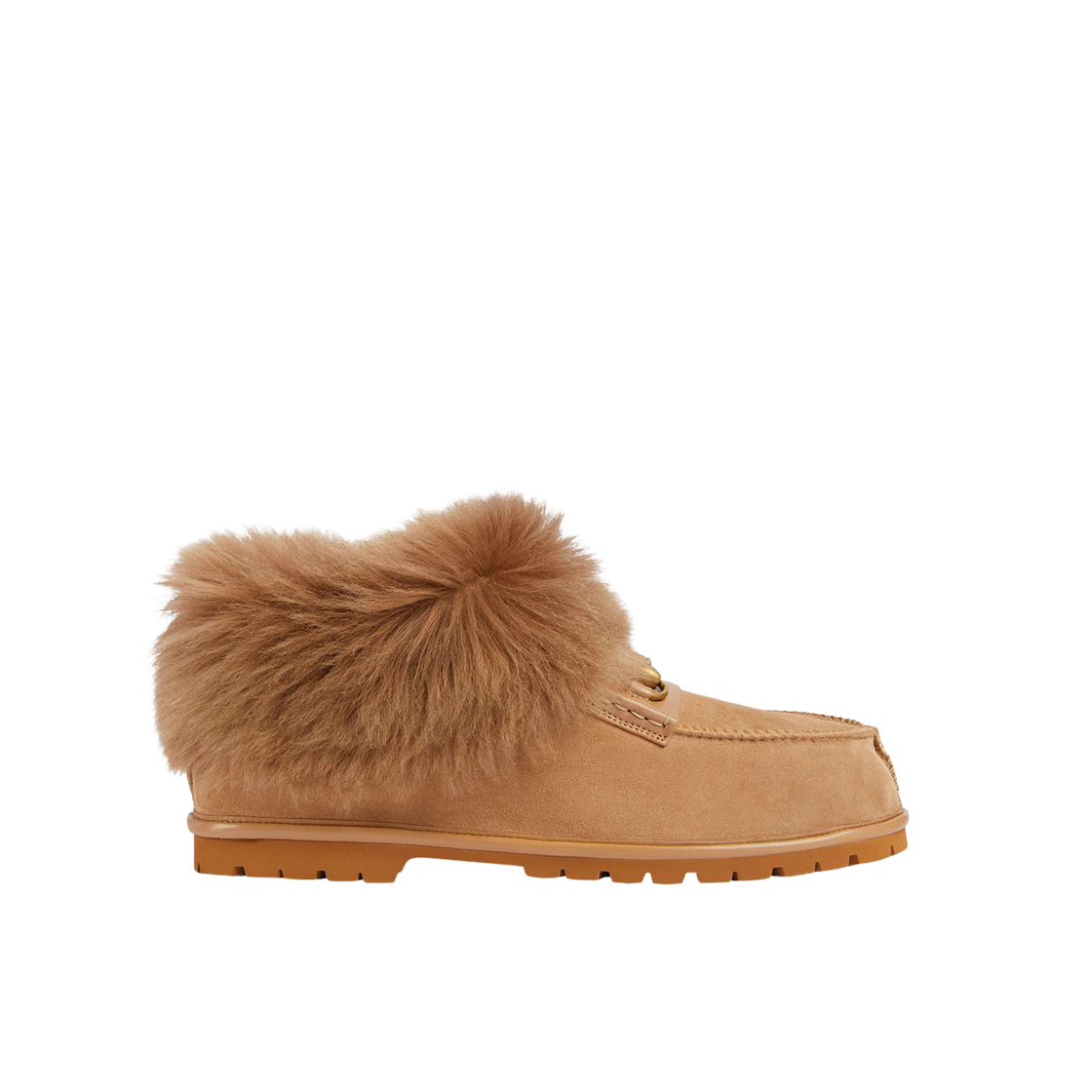 Gucci 'Brown Suede Slip-On Boots' 721256-AAAZH-2843