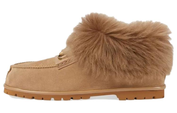 Gucci 'Brown Suede Slip-On Boots' 721256-AAAZH-2843