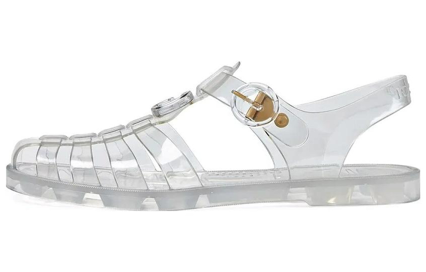 Gucci 'Double G Fashion Sandals Transparent' 674133-JFM00-8300