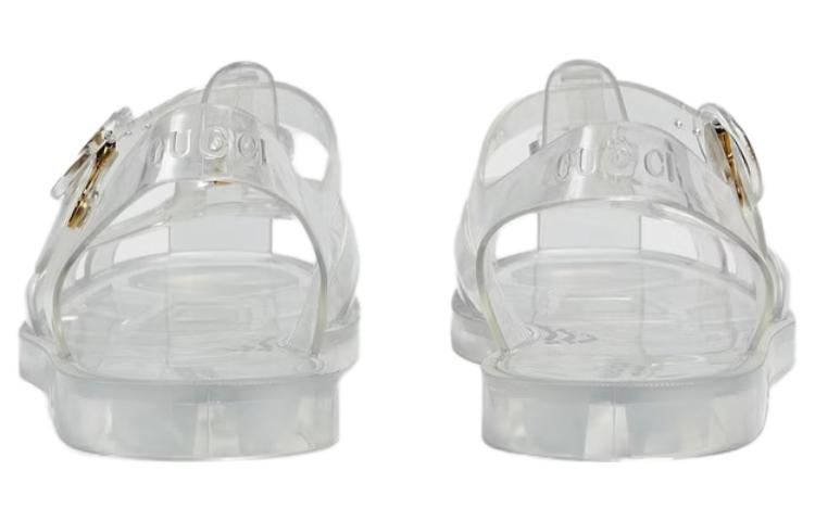 Purchase グッチ ダブルG 透明サンダル 674133-JFM00-8300