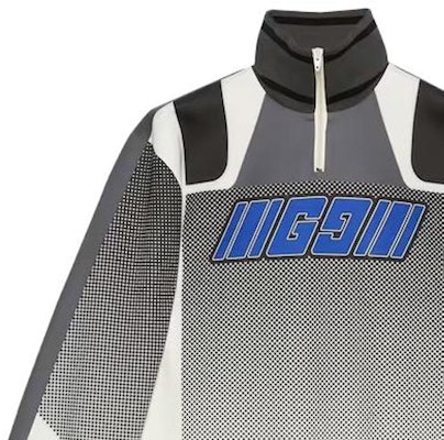 GUCCI Sweater Abu-Abu High-Neck Motif Huruf Colorblock. 761735-XJFZJ-1152 Purchase GUCCI Sweater Abu-Abu High-Neck Motif Huruf Colorblock. 761735-XJFZJ-1152