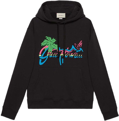 gucci-hawaii-rainbow-print-hoodie-black-for-men-626989-xjcsp-1142