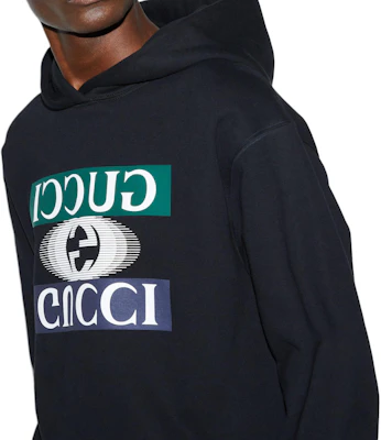 GUCCI Logo Letter Hoodie Hitam. 795557-XJGQP-1152 Sizing GUCCI Logo Letter Hoodie Hitam. 795557-XJGQP-1152