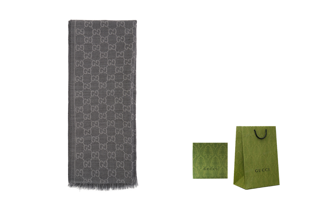 GUCCI  Logo Stylish Casual Knitted Scarf. 544619 4G200 1263 圖 7