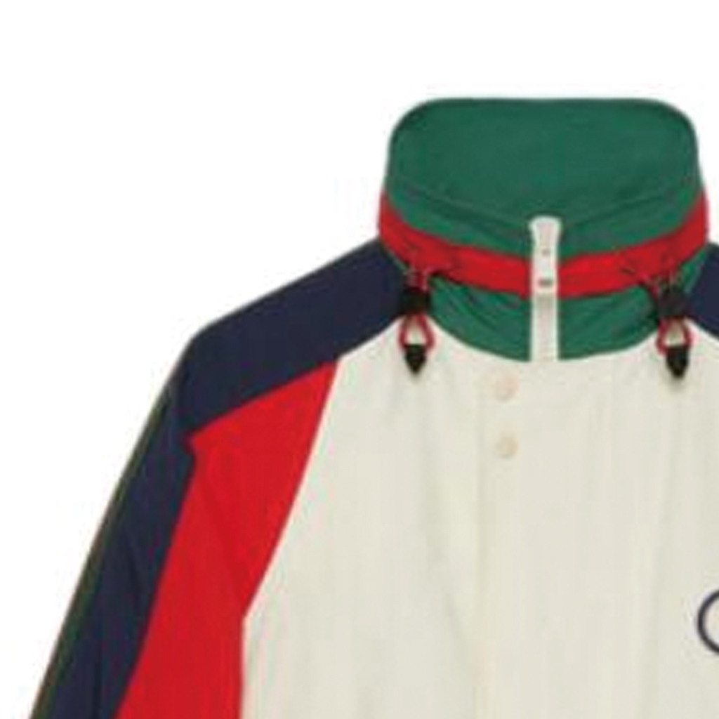 Details for GUCCI 多色高领Logo图案长袖夹克. 747369 ZANYS 9791