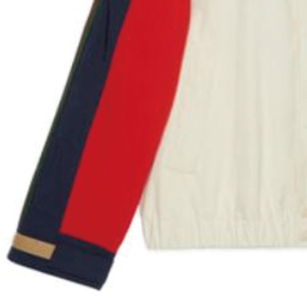 Sizing GUCCI 多色高领Logo图案长袖夹克. 747369 ZANYS 9791