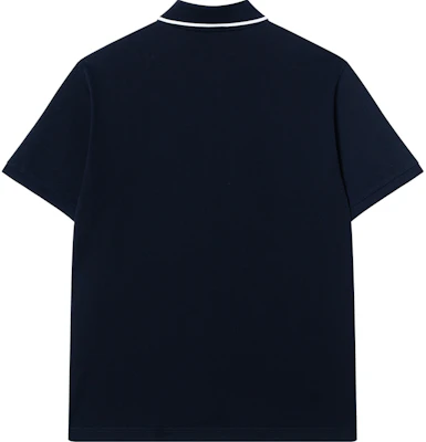 古驰 海军蓝条纹Logo印花短袖 Polo衫 806250-XJG3G-4003 Lookbook 古驰 海军蓝条纹Logo印花短袖 Polo衫 806250-XJG3G-4003