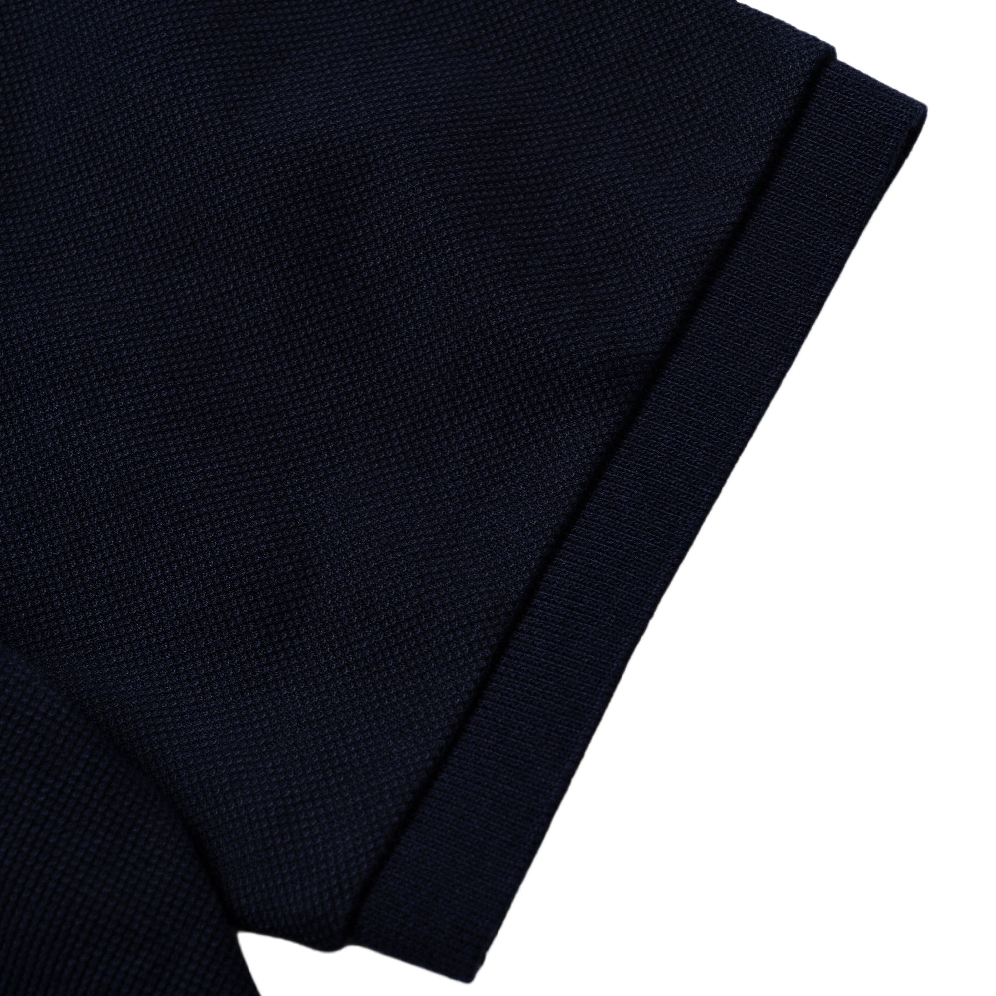 GUCCI  Navy Blue Logo Print Striped Short Sleeve Polo Shirt. 806250-XJG3G-4003 圖 8