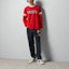 Lookbook GUCCI Baju Sweatshirt Jalur Cetakan Naga Merah SS24 Tahun Baru Cina. 770917-XJGCI-6229