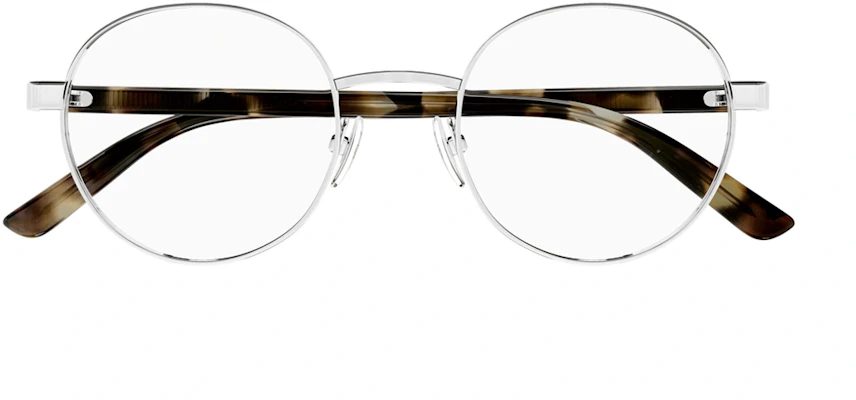 GUCCI Cermin Mata Perak Rekaan Unik dengan Logo di Tangkai Metal. GG1585O002 Lookbook GUCCI Cermin Mata Perak Rekaan Unik dengan Logo di Tangkai Metal. GG1585O002