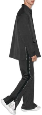 グッチ スプリットヘム刺繍カジュアルパンツ ダークグレー/ネイビーブルー 798623ZAQ1F Details for グッチ スプリットヘム刺繍カジュアルパンツ ダークグレー/ネイビーブルー 798623ZAQ1F