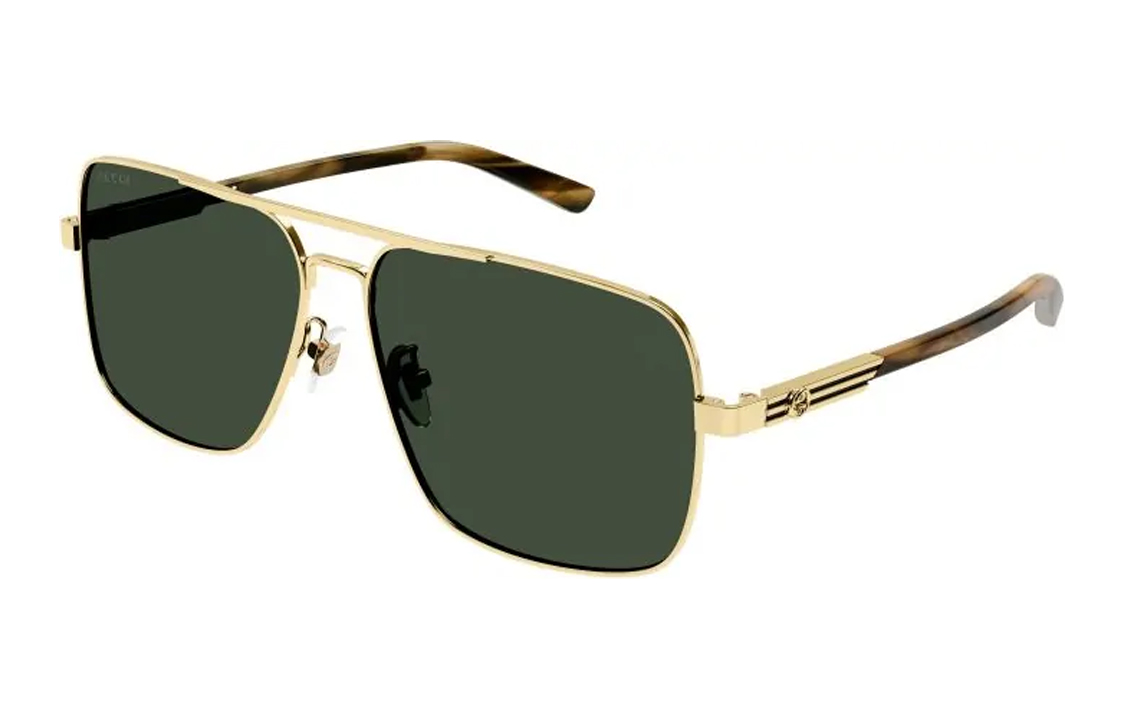GUCCI  Square Alloy Sunglasses with Anti-Glare Design. GG1289S-003 圖 2