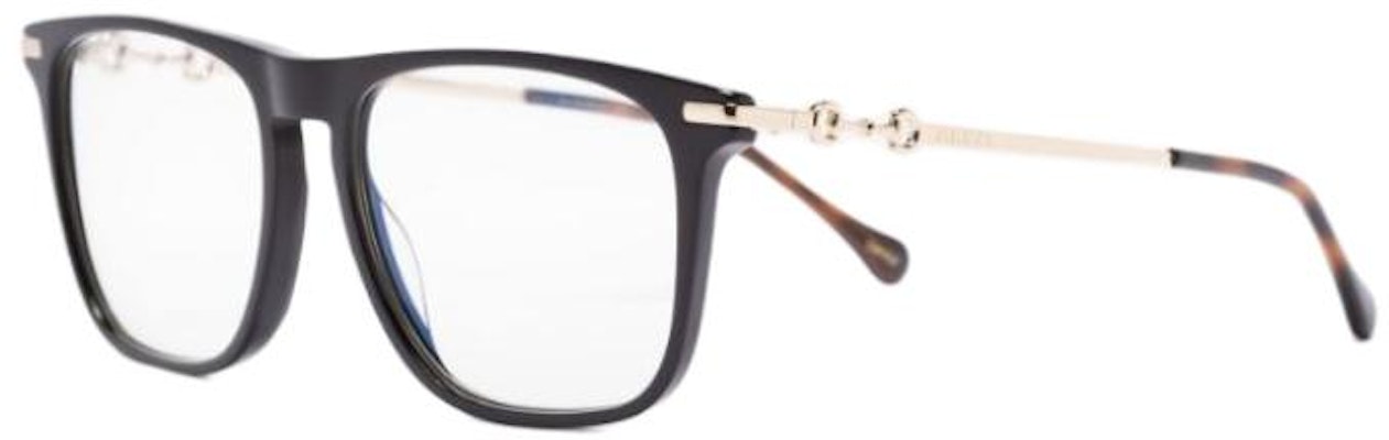 GUCCI Square Optical Glasses Black Acetate Metal Frame with Logo Detail. GG0915S005 Order GUCCI Square Optical Glasses Black Acetate Metal Frame with Logo Detail. GG0915S005