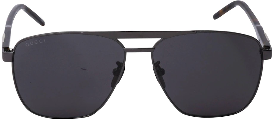 GUCCI Cermin Mata Aviator Bergaya & Selesa dengan Bingkai Logam dan Asetat GG1164S-001 Lookbook GUCCI Cermin Mata Aviator Bergaya & Selesa dengan Bingkai Logam dan Asetat GG1164S-001