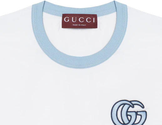 GUCCI 白色圓領字母印花標準版型T恤 818787-XJG5A-9241 Details for GUCCI 白色圓領字母印花標準版型T恤 818787-XJG5A-9241