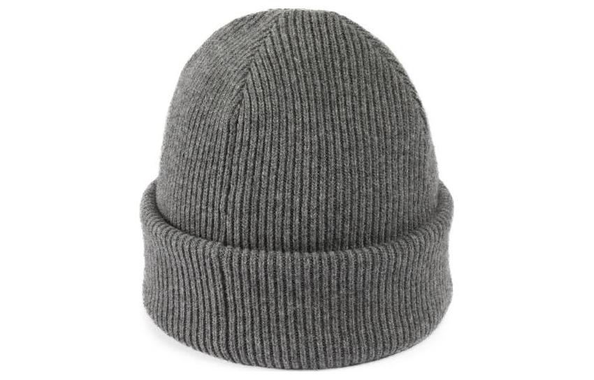 Shop GUCCI  Wool Beanie with Logo - Gray. 7725624G2001200
