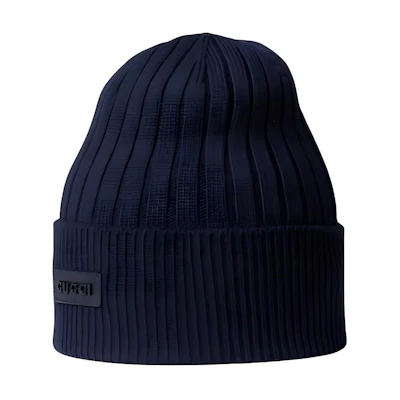GUCCI Wool Logo Knit Beanie in Dark Blue. 8113444G2004000