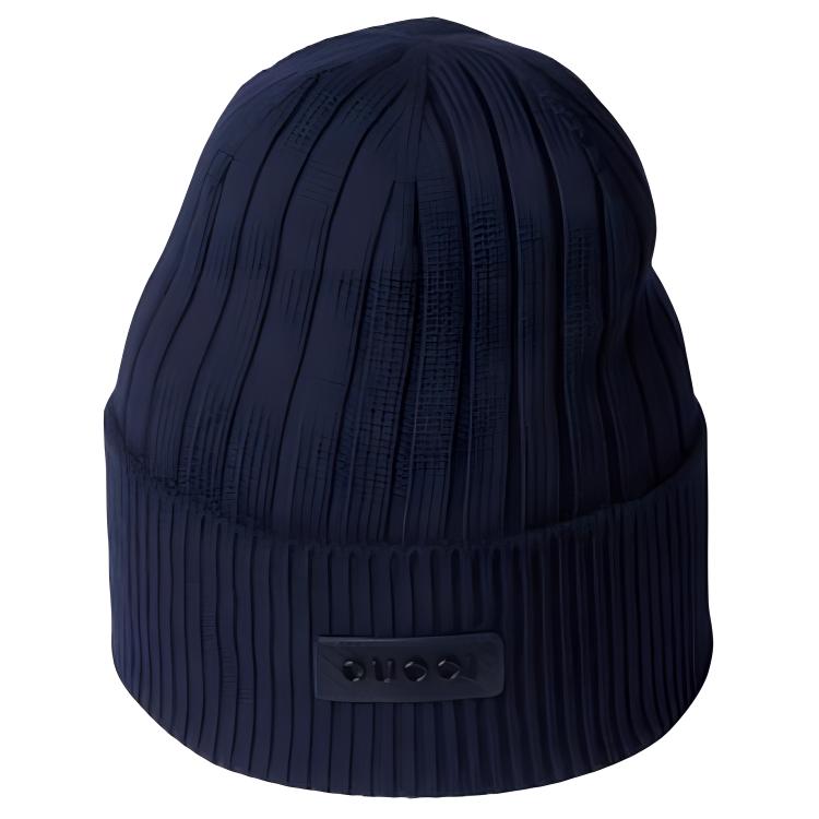 Lookbook GUCCI 羊毛暗藍色Logo針織毛帽 8113444G2004000