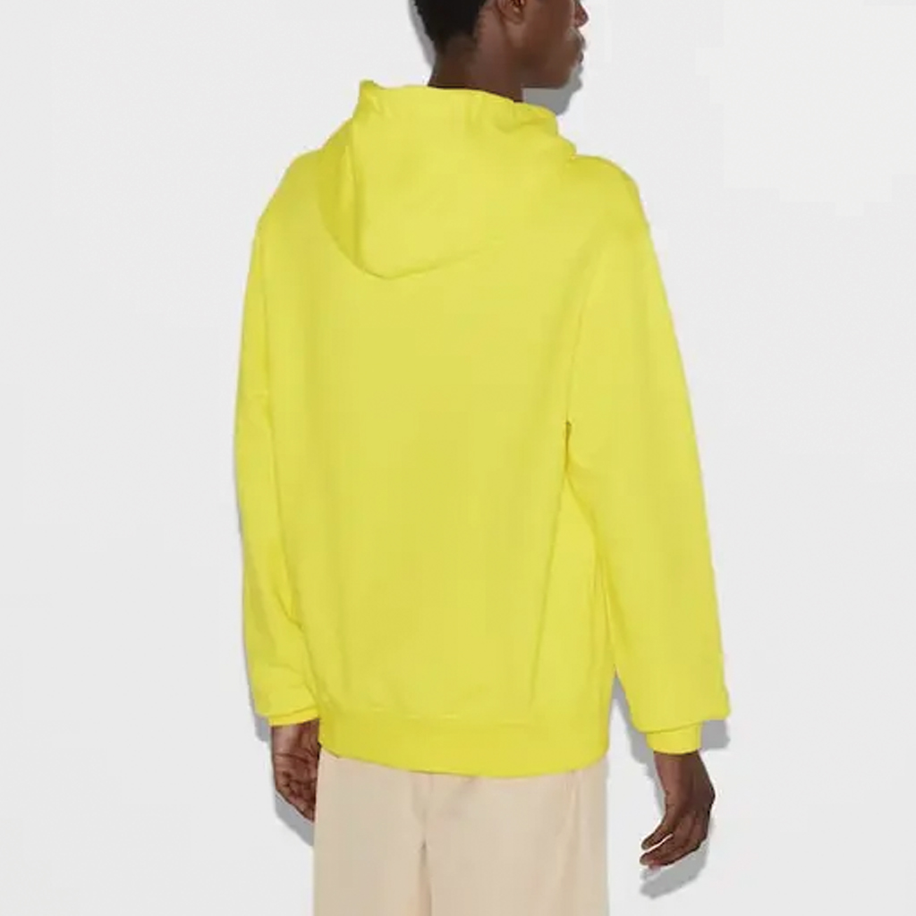 GUCCI  Yellow Hoodie with Logo Letter Print. 788086-XJGKR-7218 圖 4