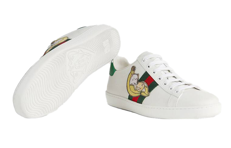 Purchase グッチ エース 「ばなにゃ」 661658-0FI60-9112