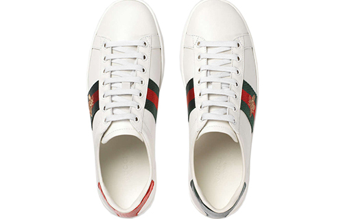 Shop Gucci Ace '蜜蜂刺绣' 429446A38G09064（YC）