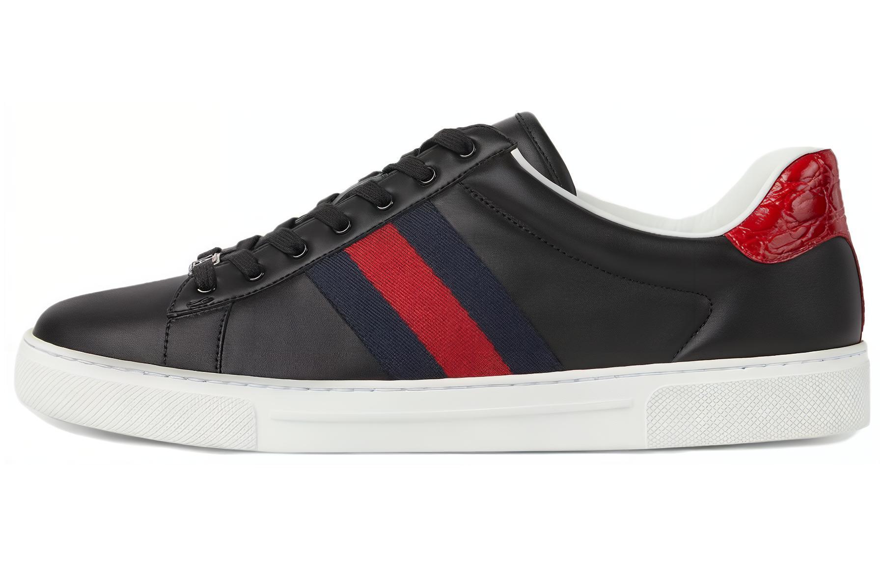 Buy グッチ エース 黒青赤 (Gucci Ēsu Kuro Ao Aka) 757892-AACAG-1096