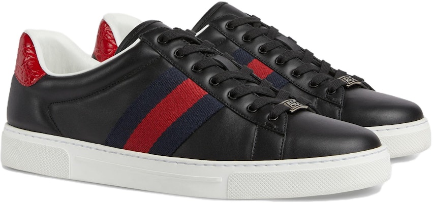 グッチ エース 黒青赤 (Gucci Ēsu Kuro Ao Aka) 757892-AACAG-1096 Order グッチ エース 黒青赤 (Gucci Ēsu Kuro Ao Aka) 757892-AACAG-1096