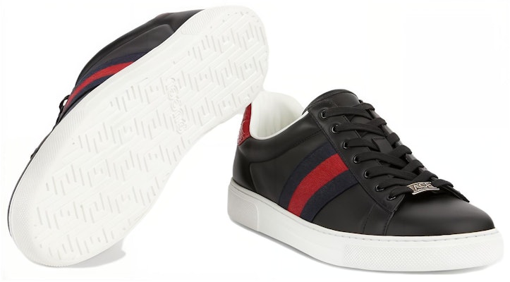 グッチ エース 黒青赤 (Gucci Ēsu Kuro Ao Aka) 757892-AACAG-1096 Purchase グッチ エース 黒青赤 (Gucci Ēsu Kuro Ao Aka) 757892-AACAG-1096