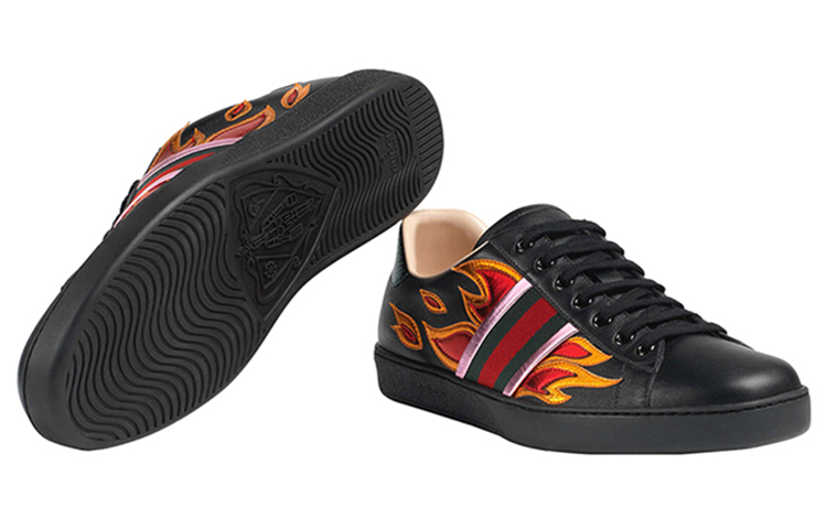 Purchase 구찌 에이스 '블랙 플레임' 440724-A38Q0-1065