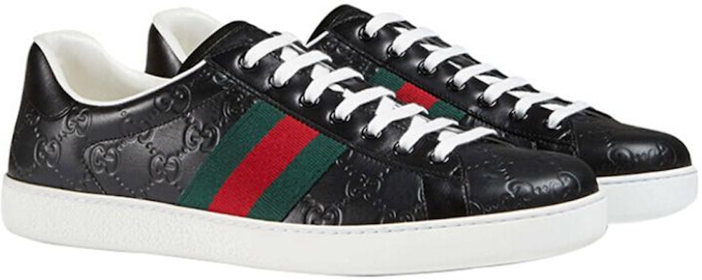 구찌 에이스 블랙 로고 (Gucci Ace Black Logo) 386750-CWCG0-1070 Order 구찌 에이스 블랙 로고 (Gucci Ace Black Logo) 386750-CWCG0-1070
