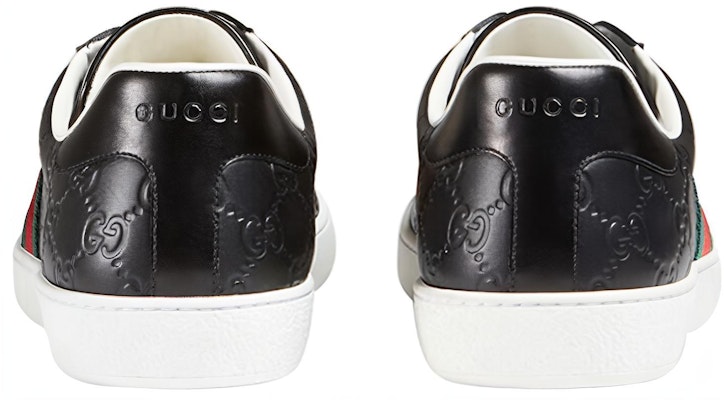 구찌 에이스 블랙 로고 (Gucci Ace Black Logo) 386750-CWCG0-1070 Shop 구찌 에이스 블랙 로고 (Gucci Ace Black Logo) 386750-CWCG0-1070