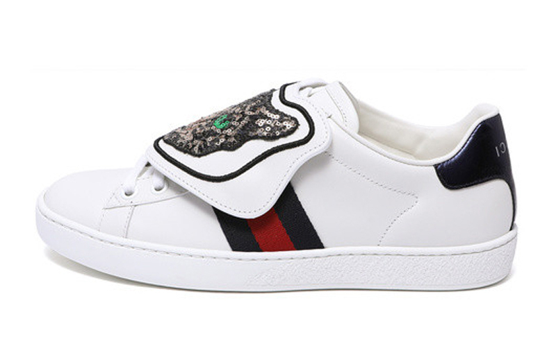 Buy Gucci Ace 'Cabeza de Gato Desmontable con Lentejuelas' 506635-J2P70