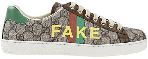 古馳 Ace 'Fake/Not Print' 636358 2GC10 8260 Order 古馳 Ace 'Fake/Not Print' 636358 2GC10 8260