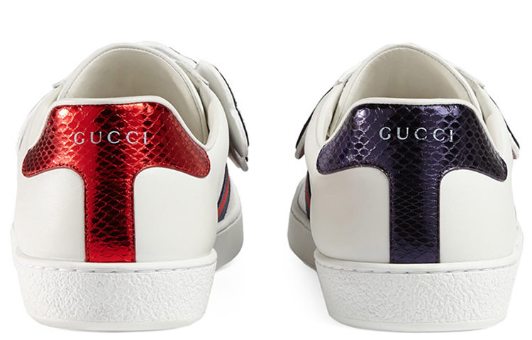 Gucci Ace 'Floral Snake Stripe' 圖 4