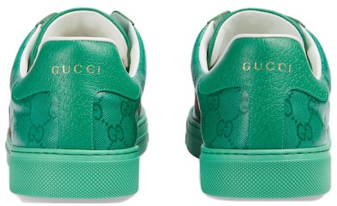 Gucci Ace 'Lienzo Cristal GG - Verde' 760775-FACRF-3751 Purchase Gucci Ace 'Lienzo Cristal GG - Verde' 760775-FACRF-3751