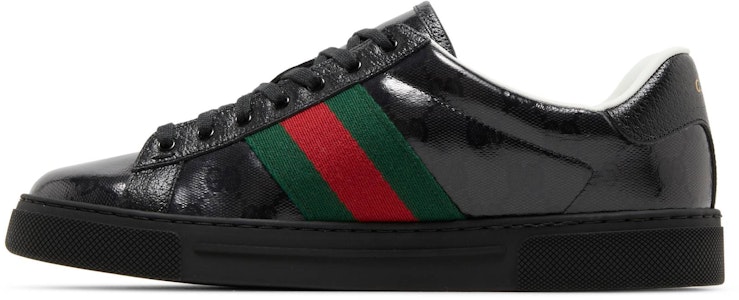 グッチ Ace GGクリスタル キャンバス (ブラック) 760775-FACRF-1163 Lookbook グッチ Ace GGクリスタル キャンバス (ブラック) 760775-FACRF-1163