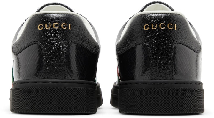 Gucci Ace 'GG Crystal Canvas - Black' 760775-FACRF-1163 Details for Gucci Ace 'GG Crystal Canvas - Black' 760775-FACRF-1163