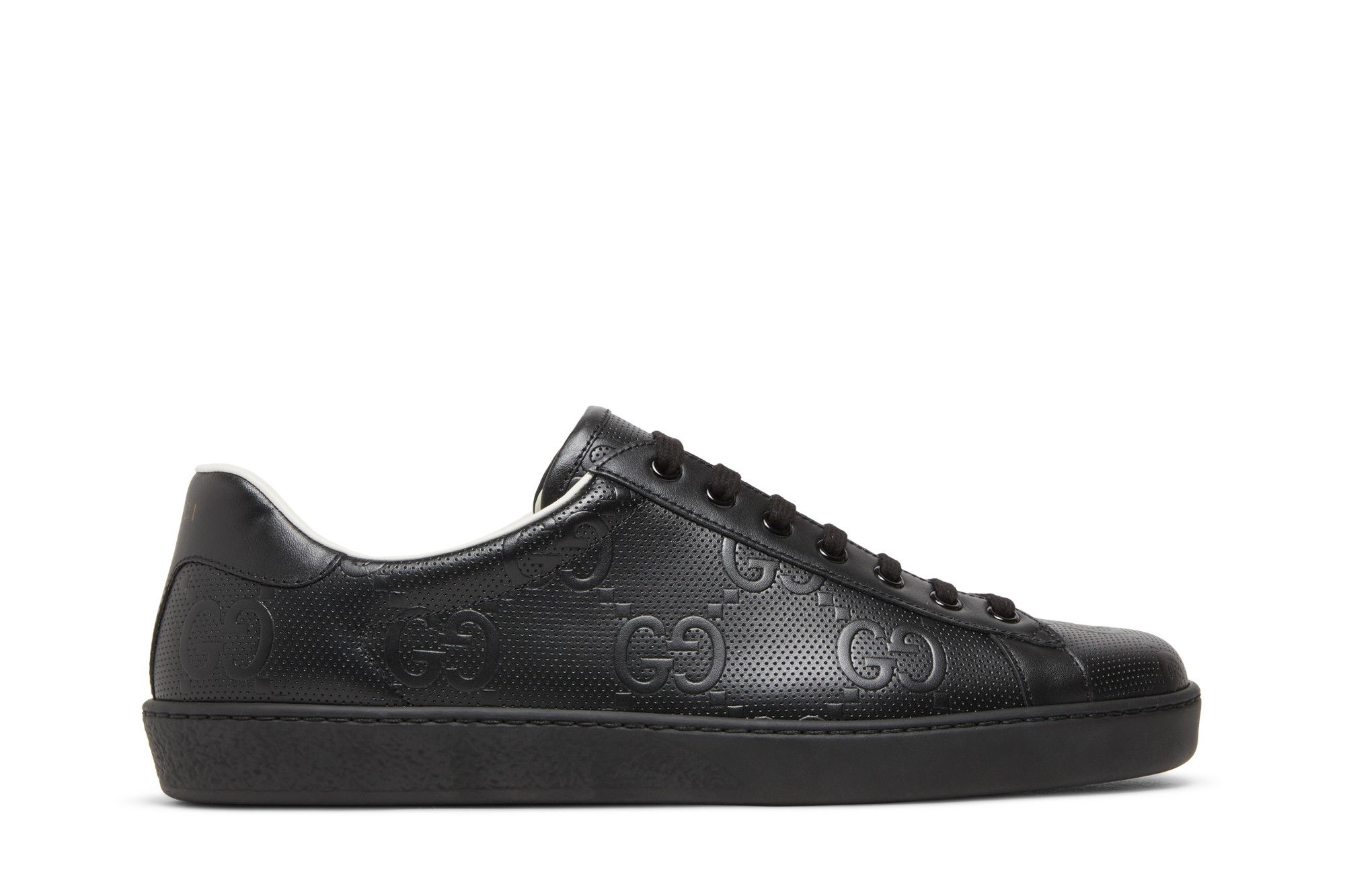 Gucci Ace 'GG Embossed - Black' 625787-1XK10-1000