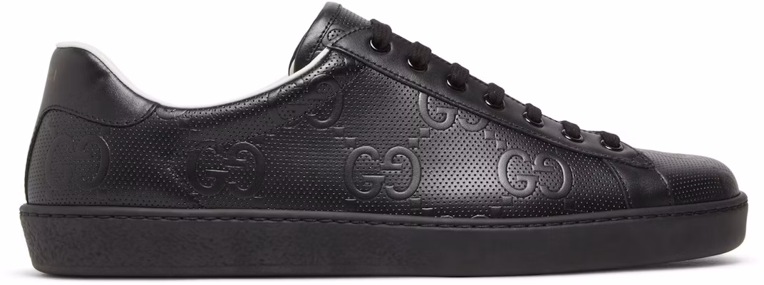 Gucci Ace 'GG Embossed - Hitam' 625787-1XK10-1000 Buy Gucci Ace 'GG Embossed - Hitam' 625787-1XK10-1000