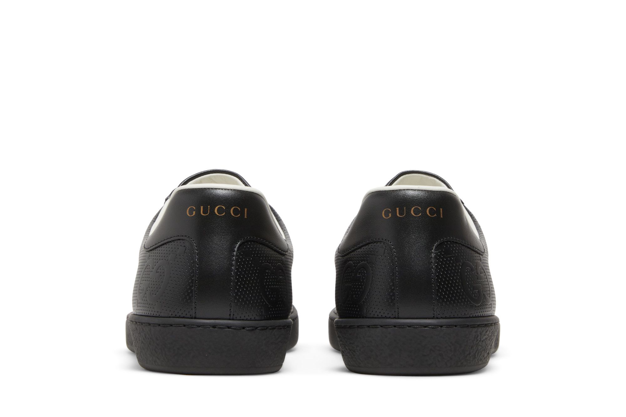 Sizing Gucci Ace 'GG Embossed - Hitam' 625787-1XK10-1000