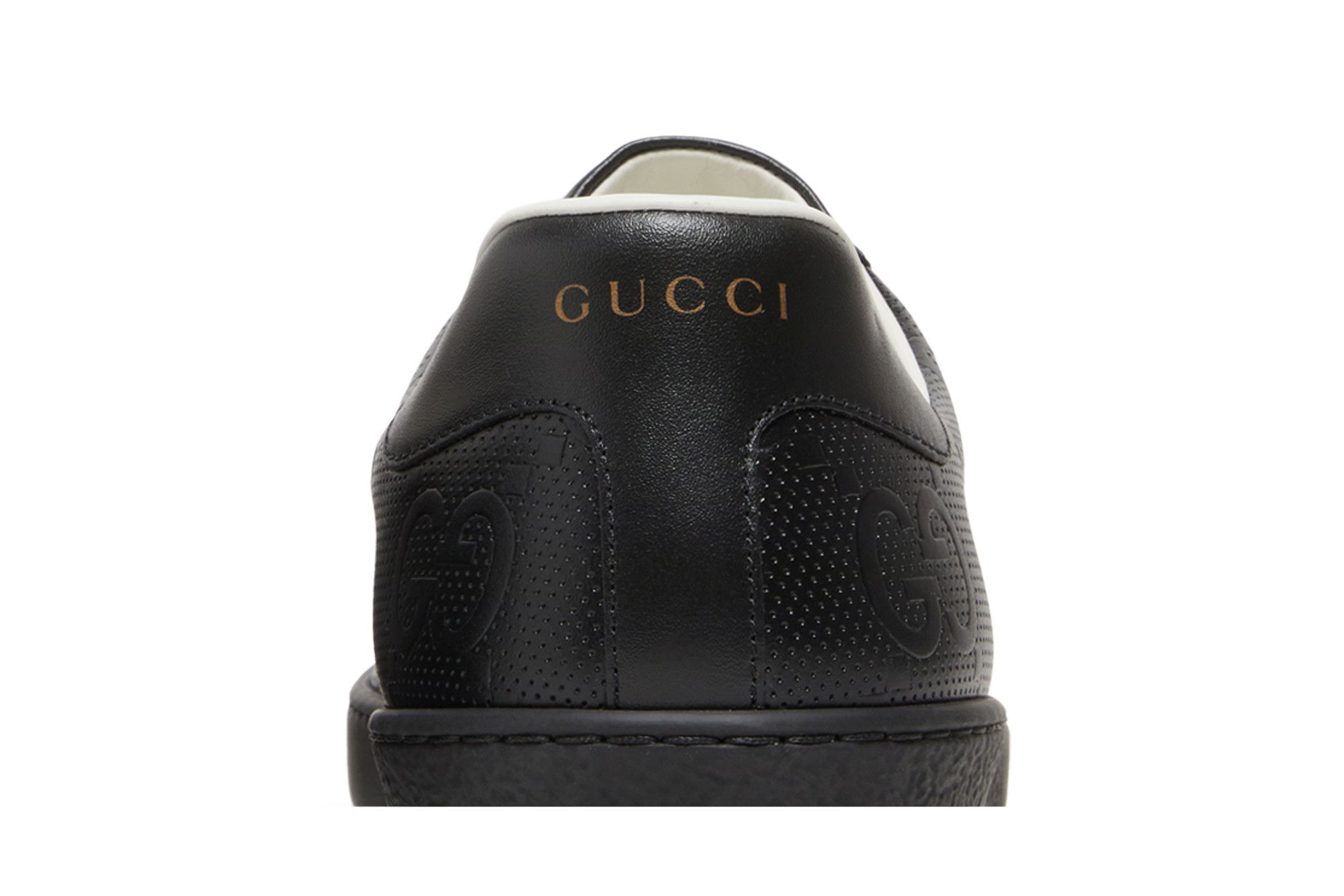 Cheap Gucci Ace 'GG Embossed - Hitam' 625787-1XK10-1000
