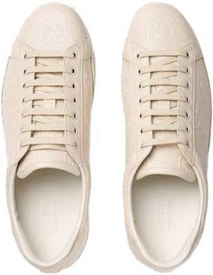 Gucci Ace 'GG 压花 - 白色' 625787-1XK10-9022 Lookbook Gucci Ace 'GG 压花 - 白色' 625787-1XK10-9022