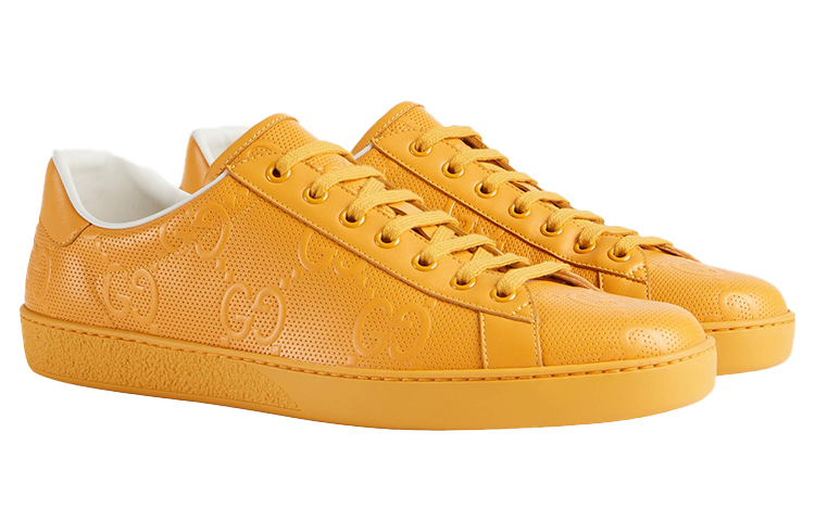 Gucci Ace 'GG Embossed - Yellow' 圖 2