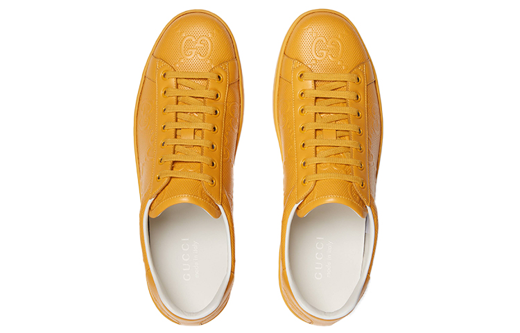 Gucci Ace 'GG Embossed - Yellow' 圖 3