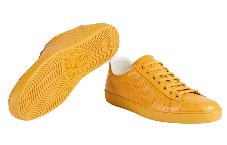 Gucci Ace 'GG Embossed - Yellow' 圖 5