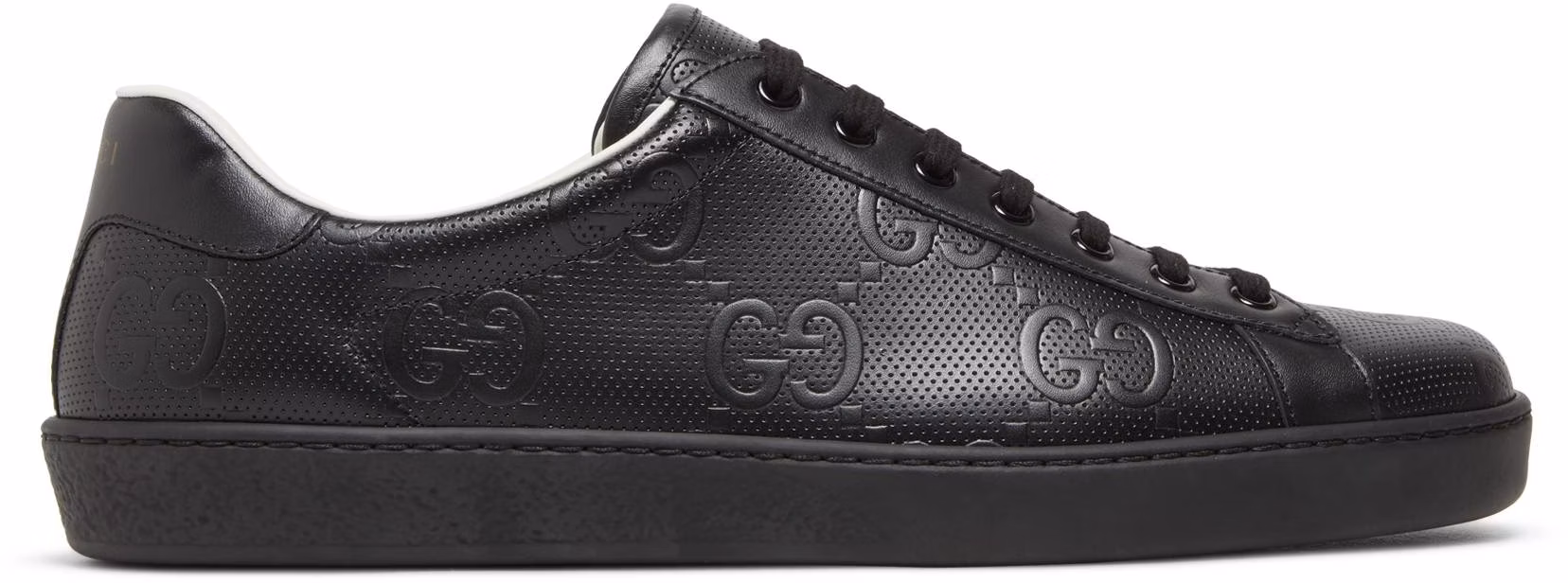 Gucci ace sales supreme black